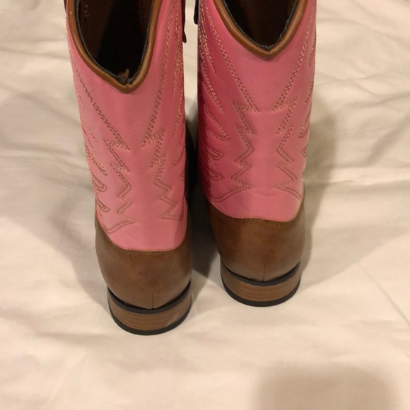 Boots Cowboy girls new sizes 2M, 4M or 6M man made Smartfit man made materials - Picture 6 of 10